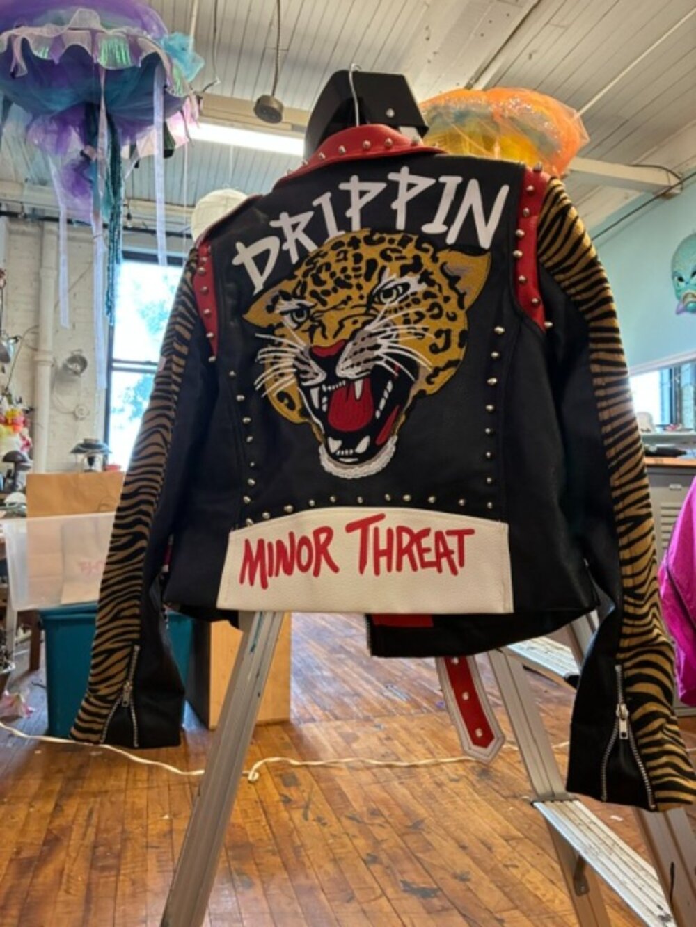 AZALEA WANG MINOR THREAT PUNK JACKET SL - Picture 4 of 6